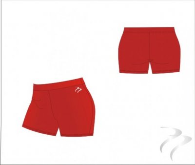 Bio Tec Red Women's Netball Undershort ( Knicker)